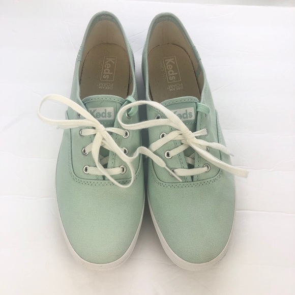Keds Shoes - KEDS Womens Mint Green Lace up Shoes